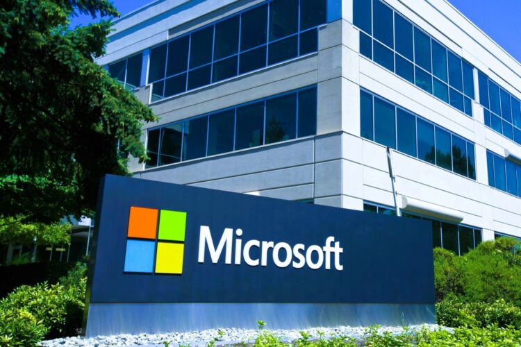 Edificio Logo Microsoft