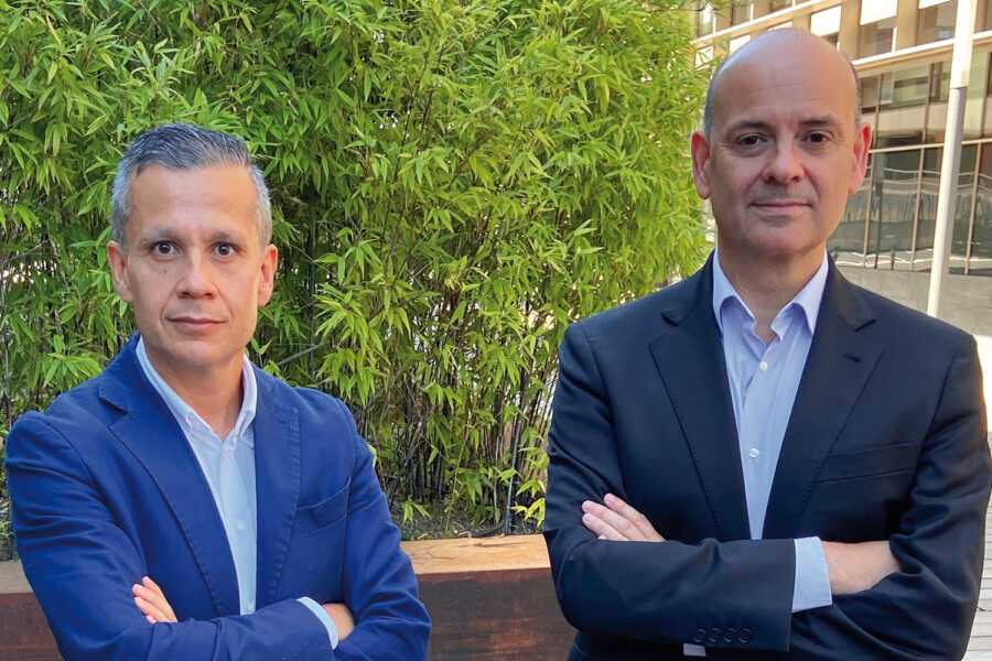 Carlos Castañeda y Jorge Miguel González de Serval Networks.