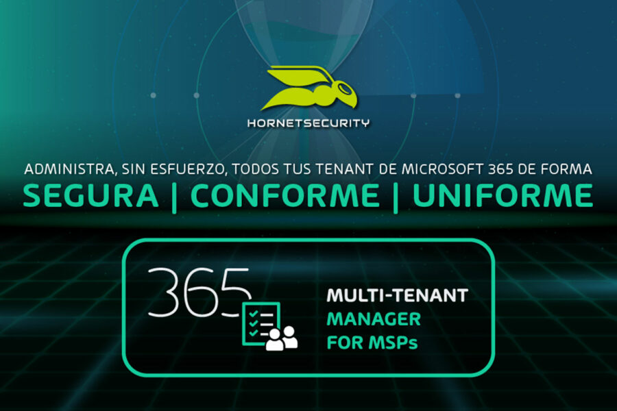 365 Multi-Tenant Manager para MSPS de Hornetsecurity.