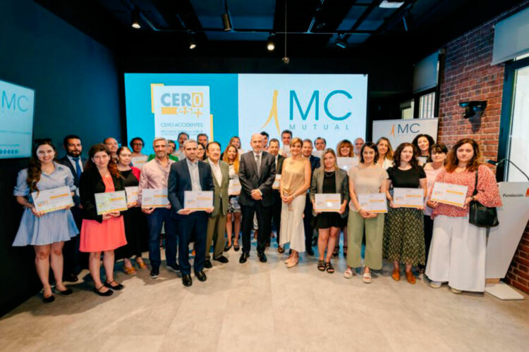 MC MUTUAL reconoce a cerca de 60 empresas madrileñas por alcanzar los cinco años sin accidentes laborales